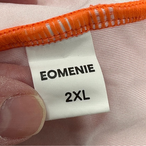 Eomenie Women One Piece Swimsuits Tummy Control Cutout High Waisted Size 2X NWT - Picture 4 of 15